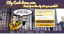 Desktop Screenshot of citycashloans.com
