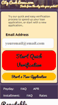 Mobile Screenshot of citycashloans.com